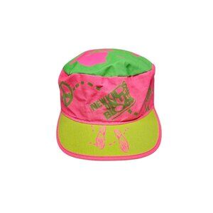 New Kids On The Block Hangin' Tough Neon Painters Hat Cap Pink Green NKOTB Rare